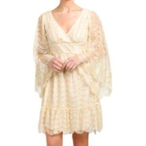 Betsy Johnson Gold Lace Dress